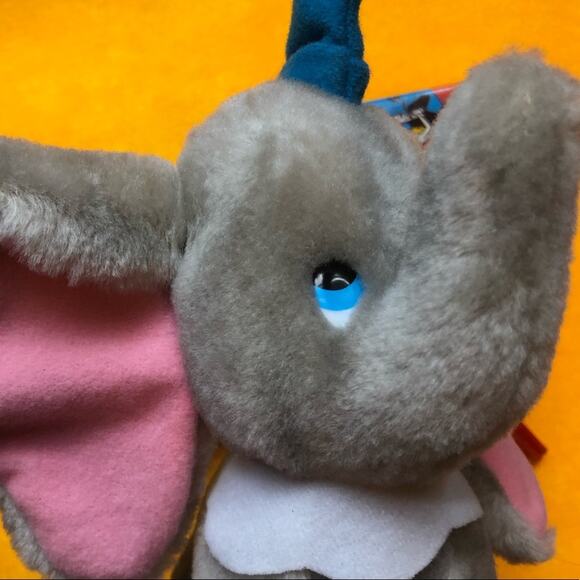 Disney Dumbo Plush and Vintage Circus Toy Noisemaker Metal Bundle - Picture 8 of 8